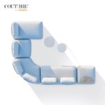 ⁦מערכת ישיבה יוקרתית לגינה דגם OLALA⁩ – תמונה ⁦5⁩