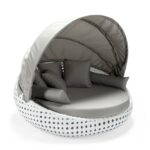 ⁦קונכיה מראטן משולב אלומיניום דגם מדריד - לבן⁩ – תמונה ⁦4⁩