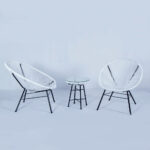 פינת קפה זוגית מרטיני - לבן