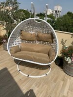 ⁦מונקו - ערסל זוגי מראטן - לבן⁩ – תמונה ⁦6⁩