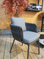 ⁦סיישל - כיסא אפור כהה⁩ – תמונה ⁦3⁩