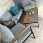 ⁦זן דו - מערכת ישיבה דו מושבית - אפור כהה⁩ – תמונה ⁦3⁩