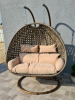 ⁦מונקו - ערסל זוגי מראטן - מיקס אפור⁩ – תמונה ⁦2⁩