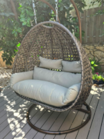 ⁦מונקו - ערסל זוגי מראטן - מיקס אפור⁩ – תמונה ⁦3⁩