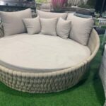 ⁦סיישל - קונכיית רביצה דגם סיישל חבלים - שמפנייה⁩ – תמונה ⁦2⁩